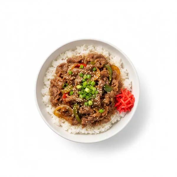 Japanese-Style Beef And Rice Bowl